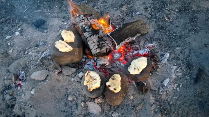 Brød på sten